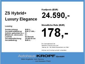 MG ZS Hybrid+ Luxury 360Grad,SHZ,PDC,Keyless,Autom.