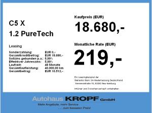 Citroën C5 X 1.2 PureTech 130 Fin. ab 2,99% Navi+2xKlima