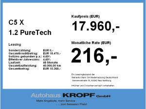 Citroën C5 X 1.2 PureTech Tempomat,Navi,2xKlima