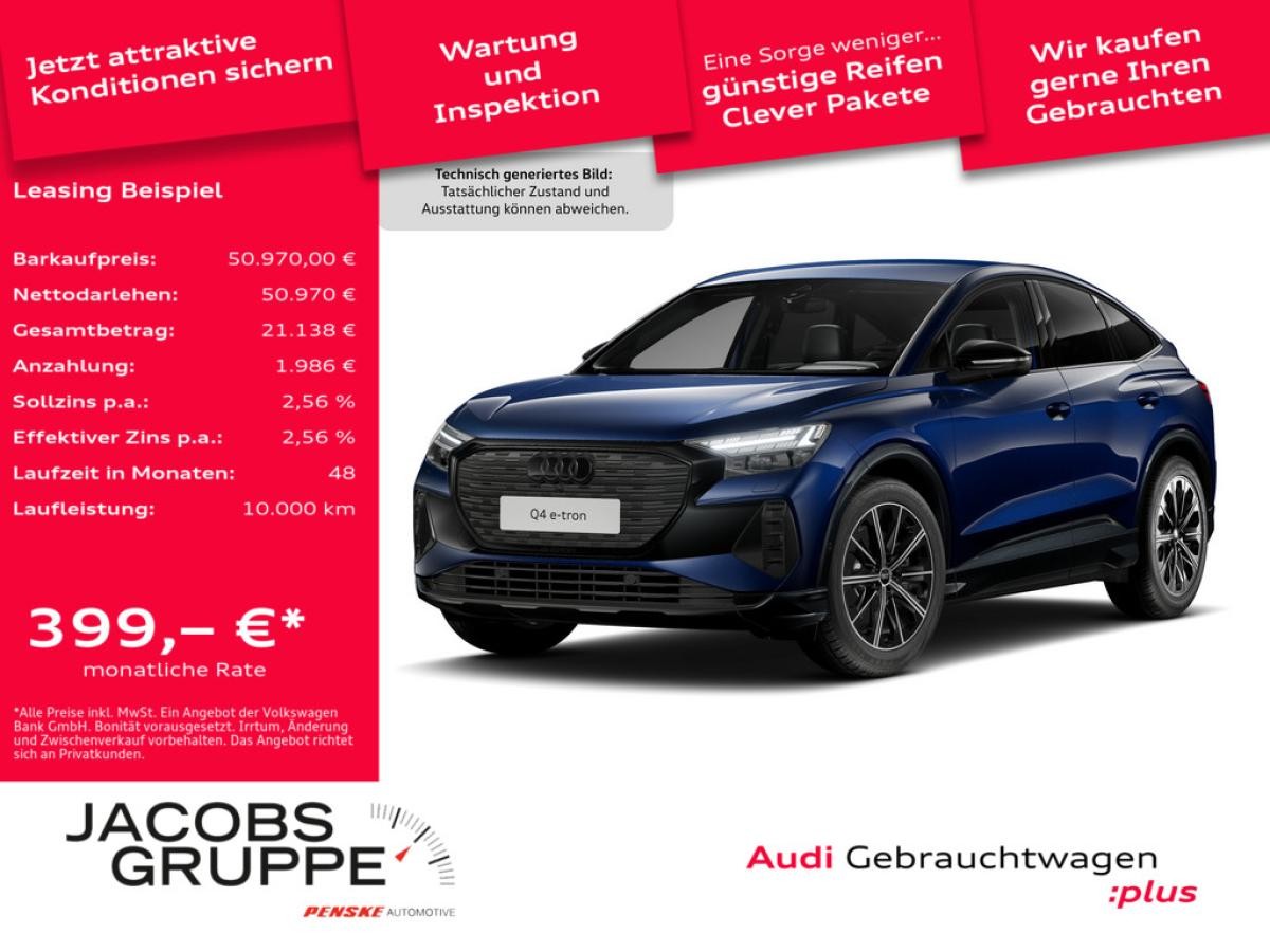 Audi Q4 e-tron Sportback 45 ACC*Matrix*AHK*360°*SHZ