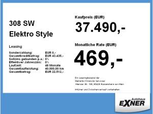 Peugeot 308 SW Elektro Style | FREI KONFIGURIERBAR | Gewerbe