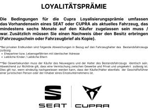 Cupra Born CUPRA Born Edition Dynamic 170 kW (231 PS) 60 kWh - INKL: WARTUNGSPAKET  - ABHOLUNG WOLFSBURG