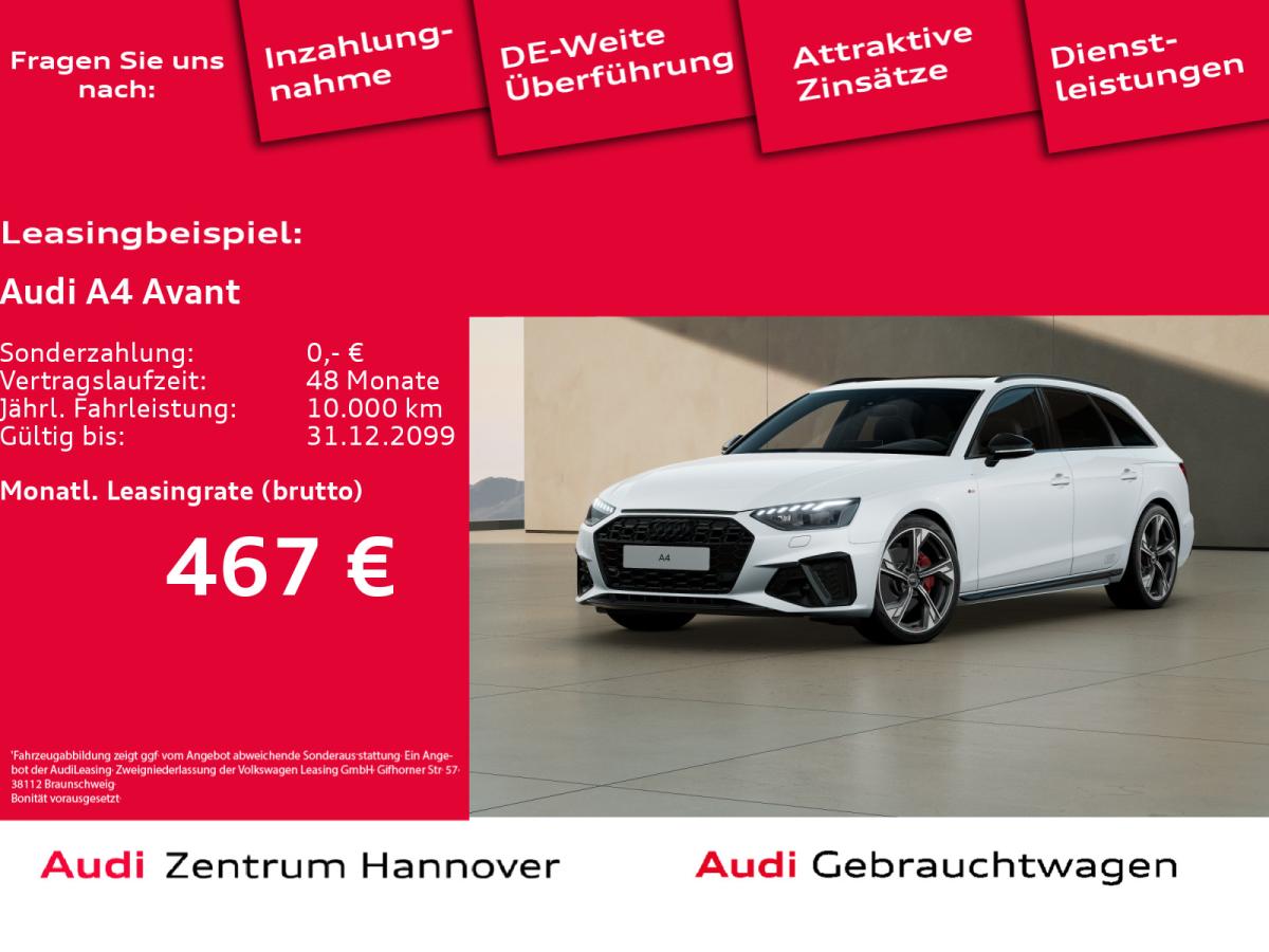 Audi A4 Avant S line Edition 40 TFSI Pano Matrix B&O AHK Navi