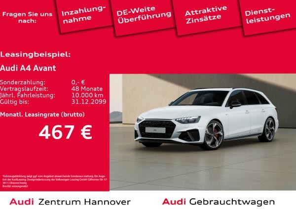 Audi A4 Avant S line Edition 40 TFSI Pano Matrix B&O AHK Navi