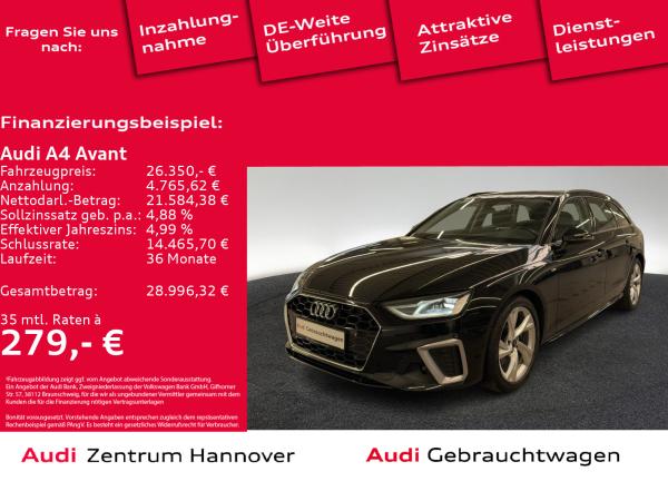 Audi A4 Avant S line 35 TDI ACC Navi LED DAB