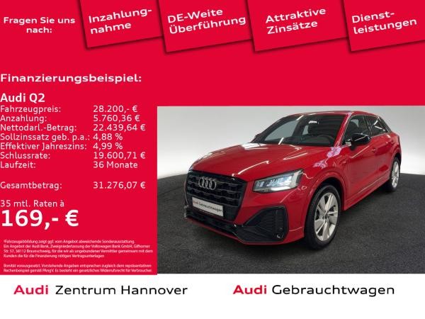 Audi Q2 35 1.5 TFSI S line (EURO 6d)