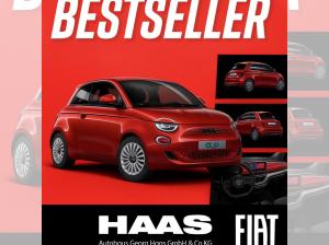 Fiat 500e 🔥 BESTSELLER: Elektro (RED) 🚗⚡ – City Batterie 🔋🔝 CarPlay & vieles mehr! ❤️