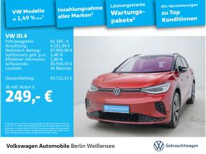 Volkswagen ID.4 GTX 4M*DSG*IQ.DRIVE*AHK*NAV*RFK*APP*IQ.LIGHT*