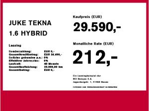 Nissan Juke JUKE TEKNA 1.6 HYBRID 4AMT Winterkompletträder