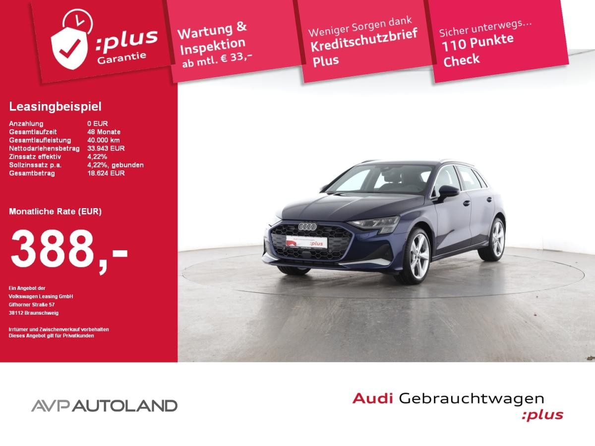 Audi A3 Sportback 30 TFSI S tronic advanced