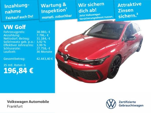 Volkswagen Golf VIII 2.0 TSI DSG GTI Navi IQ.Light DCC DAB+ FrontAssist