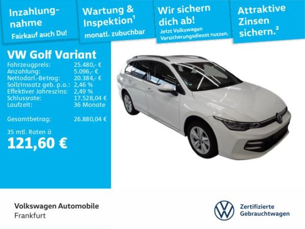 Volkswagen Golf VIII Variant 1.5 TSI Life Navi LED DAB+ FrontAssist