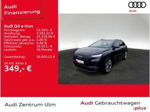 Audi Q4 e-tron 45 S-Line 21 AHK HuD NAVI PANO RFK WÄPU