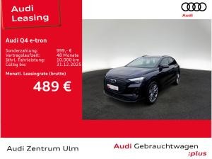 Audi Q4 e-tron 45 S-Line 21 AHK HuD NAVI PANO RFK WÄPU
