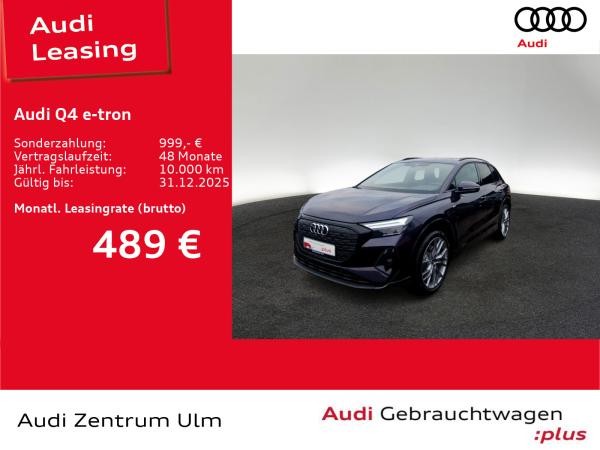 Audi Q4 e-tron 45 S-Line 21 AHK HuD NAVI PANO RFK WÄPU