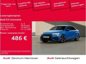 Audi S3 Limousine 2.0 TFSI quattro Matrix Kamera Navi virtual