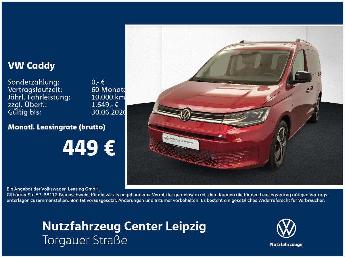 Volkswagen Caddy ENERGY 2.0 l TDI Preisvorteil 6137€