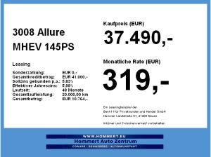 Peugeot 3008 Allure MHEV #Herbst-Deal#