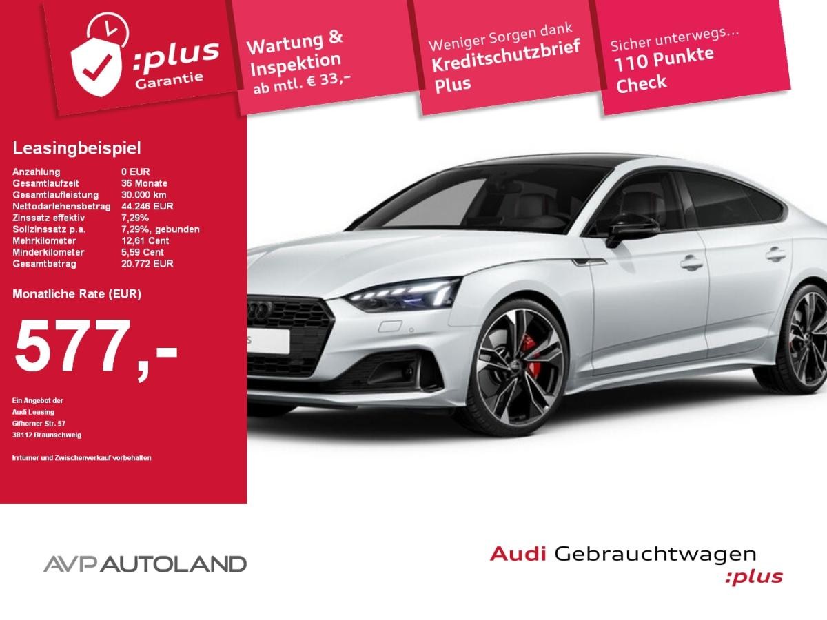 Audi A5 Sportback 45 TFSI quattro S tronic advanced