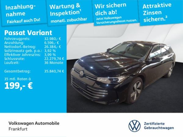 Volkswagen Passat Variant 1.5 eTSI DSG Business Navi LED DAB+ FrontAssist