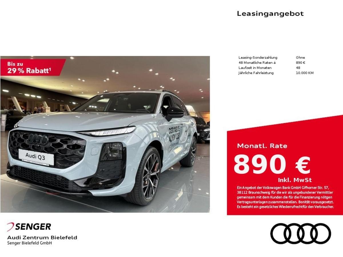 Audi Q3 SUV TFSI quattro S tronic Digitales Cockpit