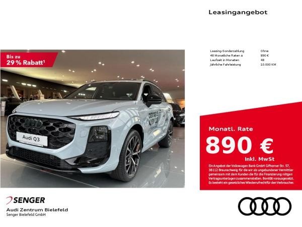 Audi Q3 SUV TFSI quattro S tronic Digitales Cockpit