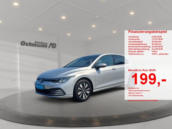 Volkswagen Golf VIII 1.5 TSI Move ACC AHK Akustikglas LED