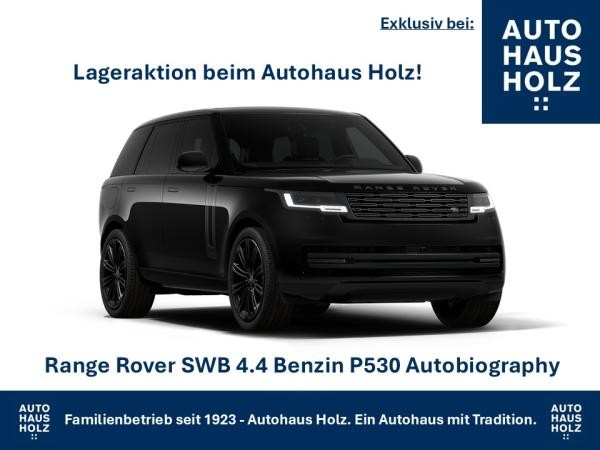 Land Rover Range Rover SWB P530 AUTOBIOGRAPHY - STANDHEIZ - 23 ZOLL BLACK - AHK - SHADOW-PACKET