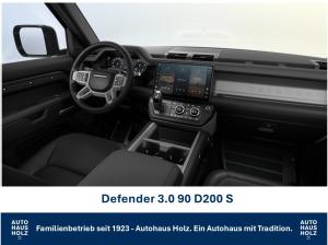 Land Rover Defender FACELIFT NEUWAGENAKTION 90er! 19ZOLL SCHWARZ - SCHWARZ PAKET - 360 KAMERA - SHZ - RESERVESPERRE - AB