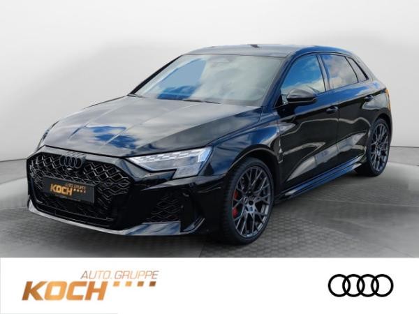 Audi RS3 RS 3 Sportback RS-Exterieurpaket, 280 km/h, RS-Schalensitze, Panoramad., Assistenz-Paket, Sport-Abga