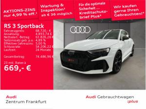 Audi RS3 Sportback S tronic MatrixLED HuD Massage