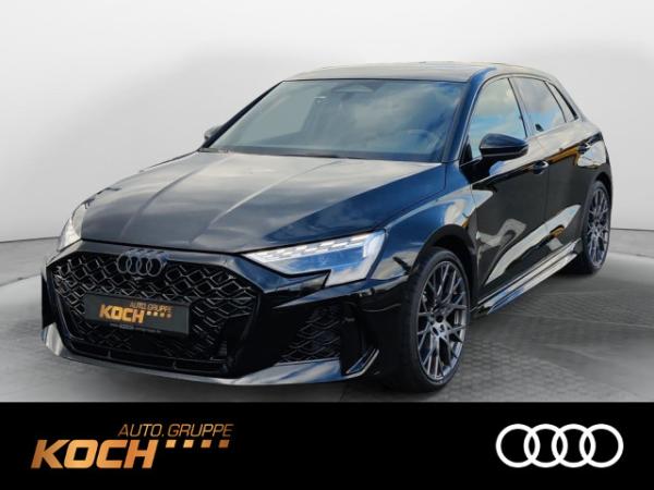 Audi RS3 RS 3 Sportback RS-Exterieurpaket, 280 km/h, RS-Schalensitze, Panoramad., Assistenz-Paket, Sport-Abga