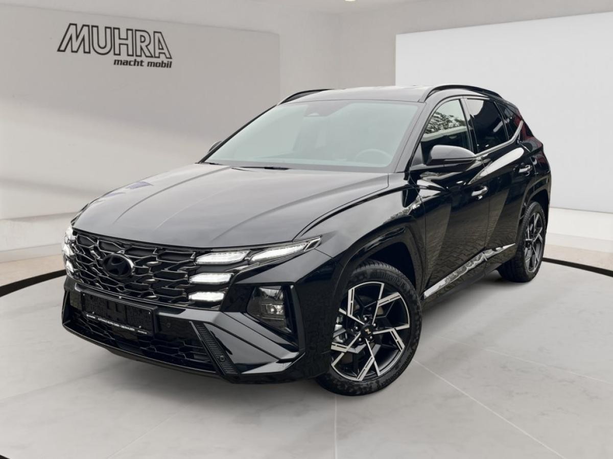 Hyundai TUCSON 1.6 N LINE Black Weeks Angebot 7-DCT LED Navi 19" KAMERA
