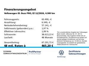 Volkswagen ID.Buzz Pro LR/Lang *7Sitze*PANO*AHK*KAM*8-fach*