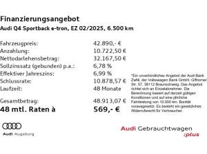 Audi Q4 e-tron Q4 Sportback e-tron 35 *ACC*MATRIX*HdUp*8-fach