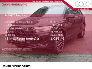 Audi Q7 SUV S line TFSI e quattro tiptronic
