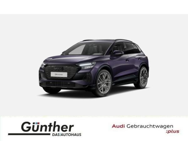 Audi Q4 e-tron 55 QUATTRO S LINE+WINTERRÄDER+AHK+PANORAMADACH+