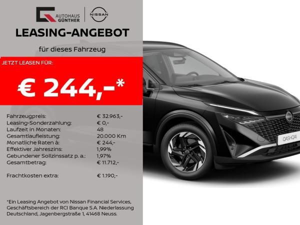 Nissan Qashqai N-CONNECTA Komfort Automatik Winter/PGD/AVM/Carplay