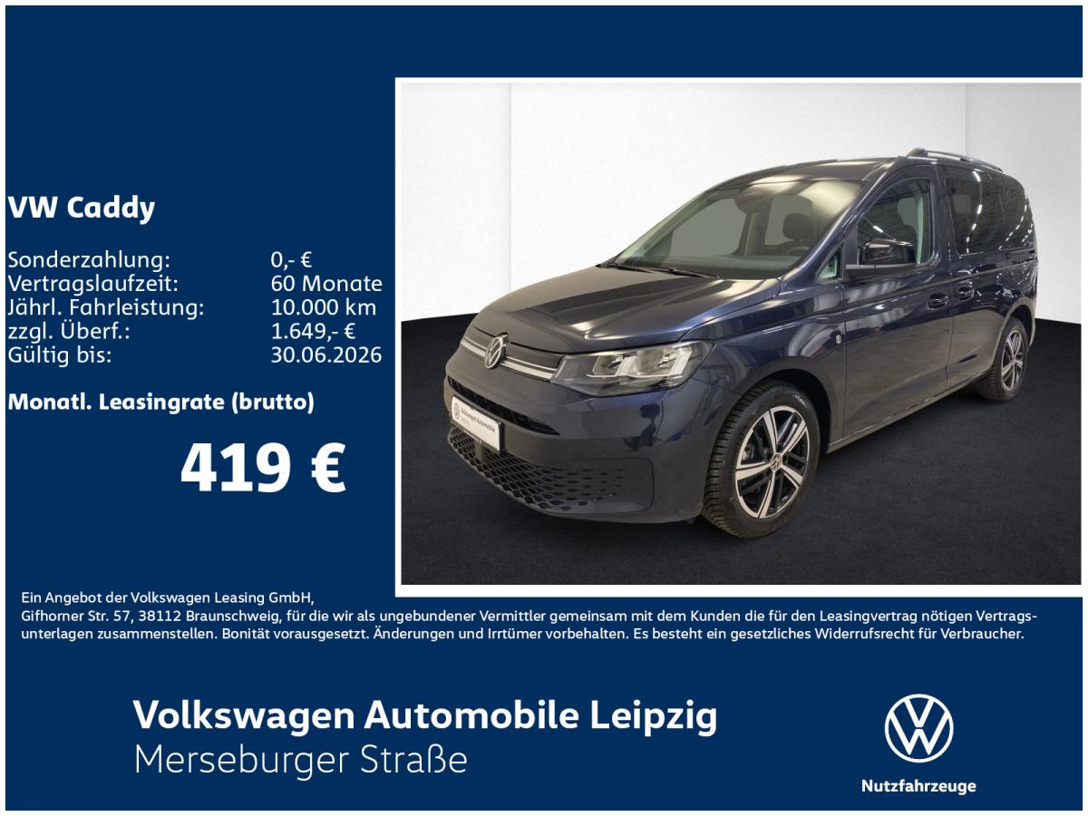Volkswagen Caddy ENERGY 2.0 l TDI Preisvorteil 5785€