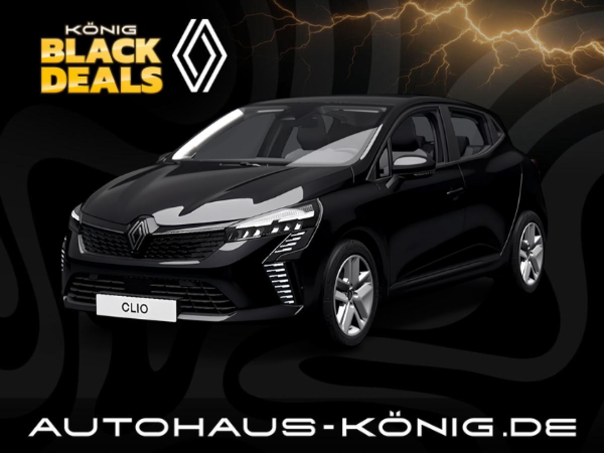 Renault Clio 90 PS | König Black Deals 2025 🖤 | Black & White Edition ⚫️⚪️| Inkl. Allwetterreifen & Metallic-Lack