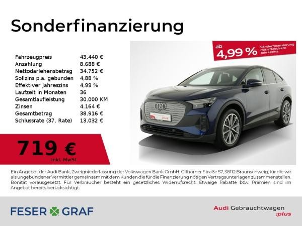 Audi Q4 e-tron Q4 Sportback e-tron 35 Matrix/AHK/360°/Alu20/ACC