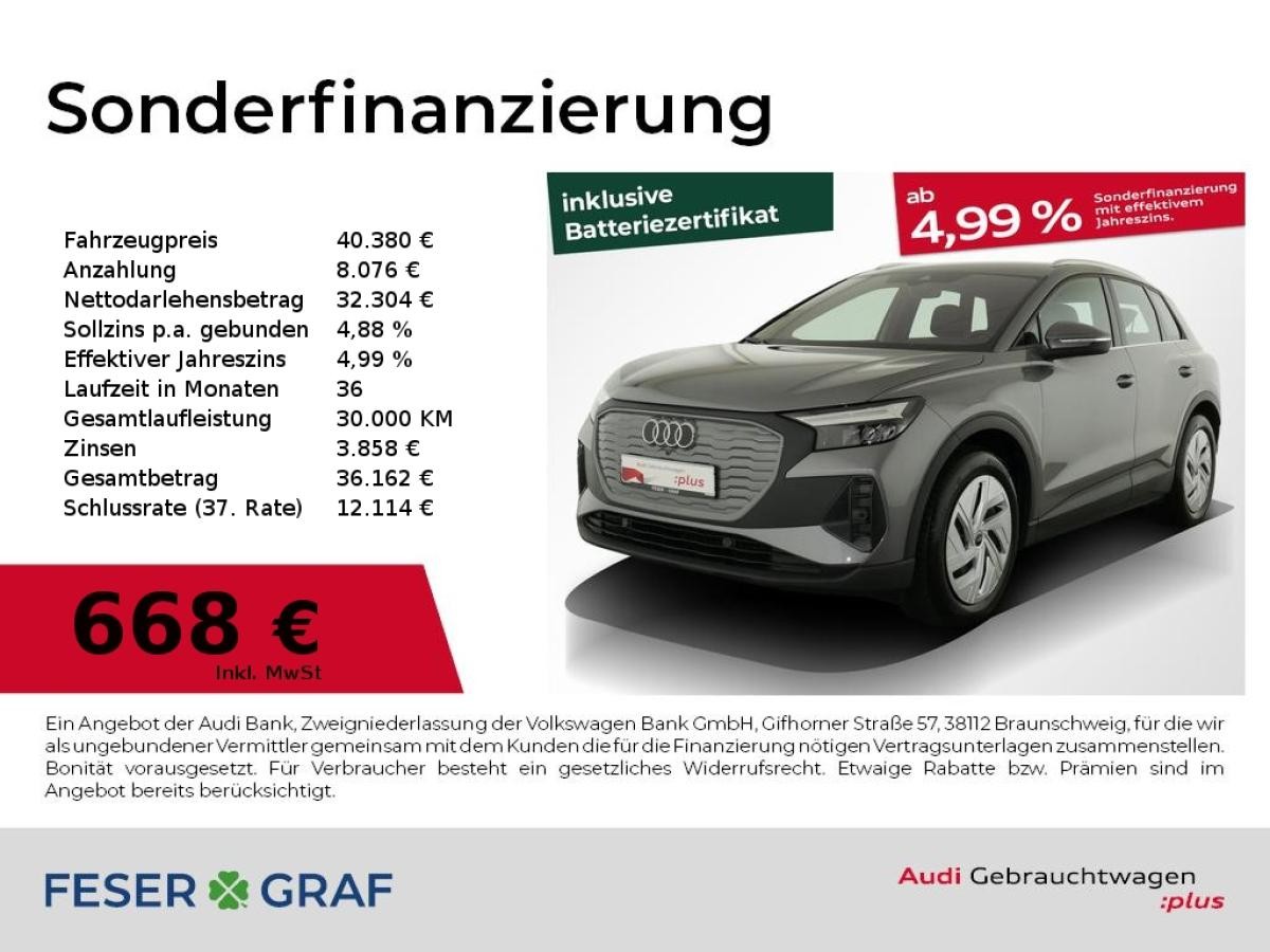 Audi Q4 e-tron 45 Vir Cockpit/Kamera/Head Up/Navi RFK