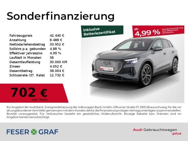 Audi Q4 e-tron 35 S line/AHK/360°/Matrix/Alu20