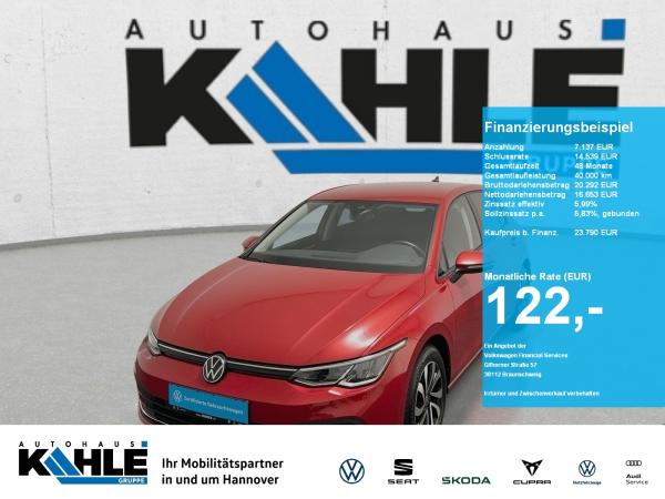 Volkswagen Golf VIII Lim. 1.5 eTSI DSG Active LED RFK Sitzh