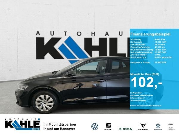 Volkswagen Polo VI 1.0 TSI Life Black LED Navi Sitzh PDC