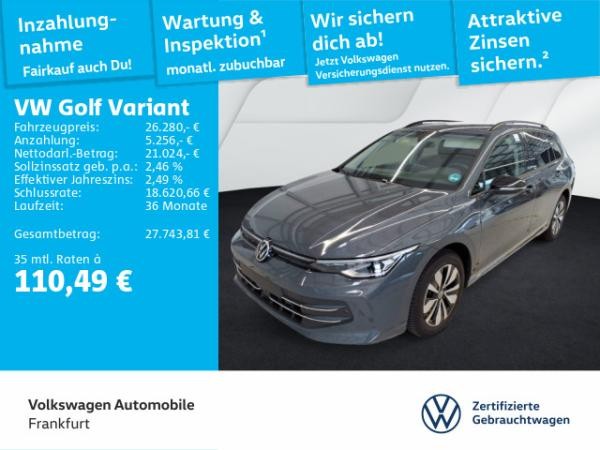 Volkswagen Golf VIII Variant 1.5 TSI Goal Navi LEDPlus DAB+ FrontAssist