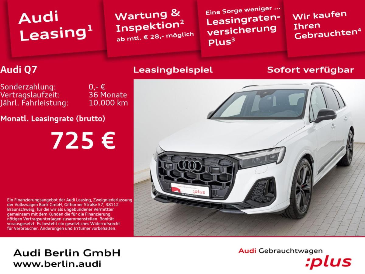 Audi Q7 S line 45 TDI qu. tiptr. AHK MATRIX 360°K B&O