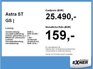 Opel Astra ST GS | KURZFRISTIG VERFÜGBAR | Gewerbe
