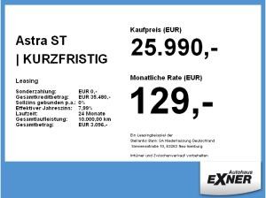 Opel Astra ST | KURZFRISTIG VERFÜGBAR | Privat & Gewerbe