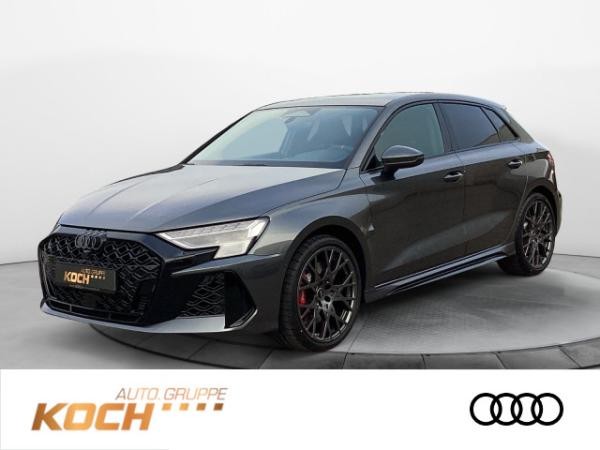 Audi RS3 RS 3 Sportback RS-Exterieurpaket, 280 km/h, RS-Schalensitze, Panoramad., Assistenz-Paket, Sport-Abga
